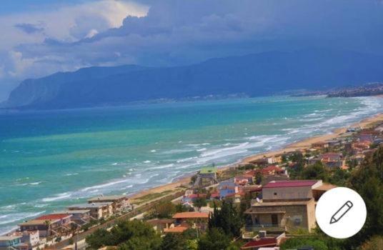 Casa L'Eco Del Mare Alcamo Marina Villa Eksteriør bilde
