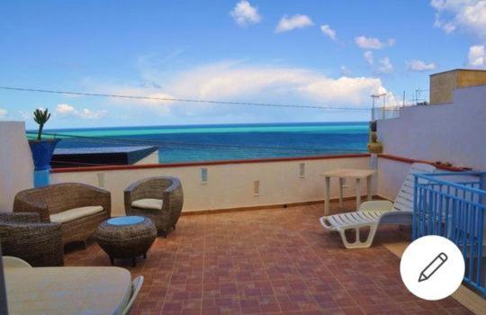 Casa L'Eco Del Mare Alcamo Marina Villa Eksteriør bilde